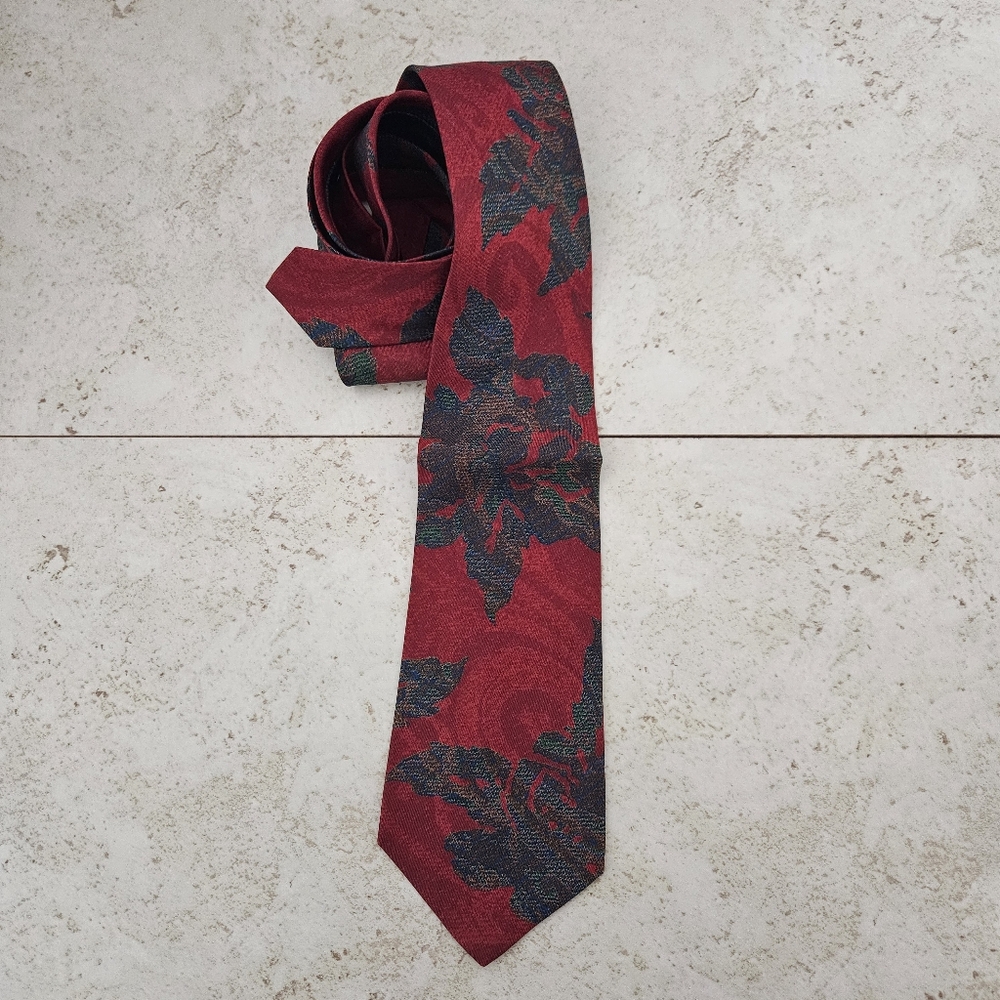 Brioni Tie 100% Silk Handmade In Italy Vintage
